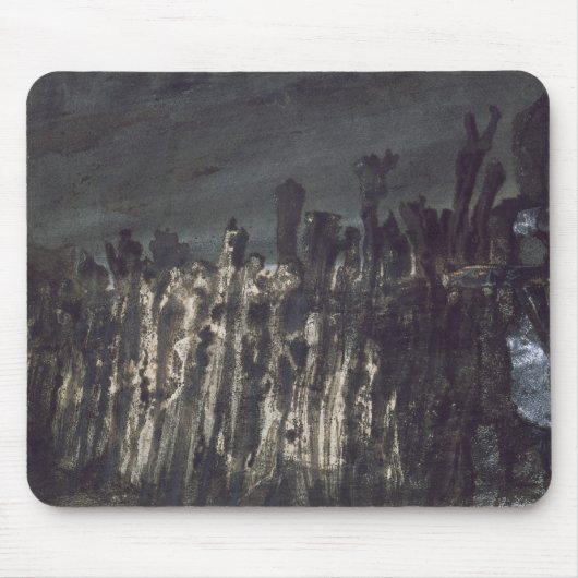 ジャージーの防波堤 マウスパッド (正面)