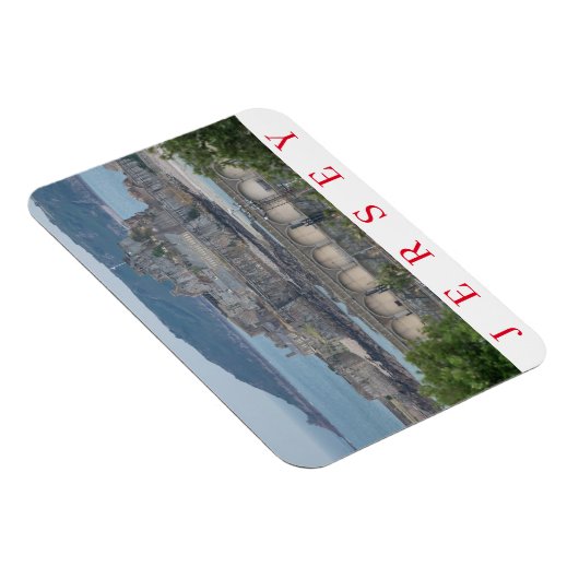 ジャージーエリザベスキャッスルアップクローズ冷蔵庫用マグネット マグネット (右側)