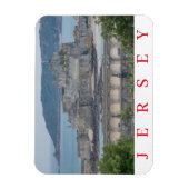 ジャージーエリザベスキャッスルアップクローズ冷蔵庫用マグネット マグネット (縦)