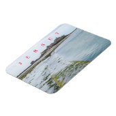 ジャージーエリザベスキャッスルコーズウェイビューマグネット マグネット (左側)