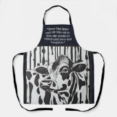 ジャージーカウカスタマイズ エプロン (正面)