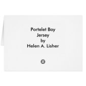 ジャージーカード (裏面横)