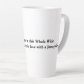 ジャージーガールマグ カフェラテマグ (右アングル)