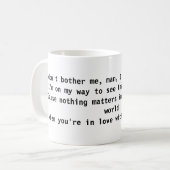 ジャージーガールマグ コーヒーマグカップ (正面左)