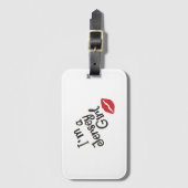 ジャージーガールラゲージタグ ラゲッジタグ (正面縦)