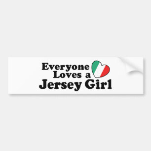 ジャージーガール バンパーステッカー