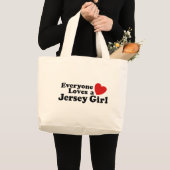 ジャージーガール ラージトートバッグ (正面(商品))