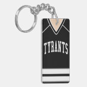 ジャージーキーチストライプェン キーホルダー (正面左)