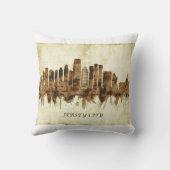 ジャージーシティニュージャージーシティスケープ クッション (裏面)