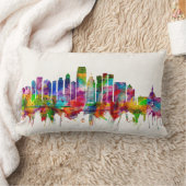 ジャージーシティニュージャージースカイライン ランバークッション (ブランケット)