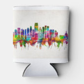 ジャージーシティニュージャージースカイライン 缶クーラー (正面)