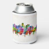 ジャージーシティニュージャージースカイライン 缶クーラー (缶裏面)