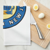 ジャージーシティニュージャージー キッチンタオル (四つ折り)