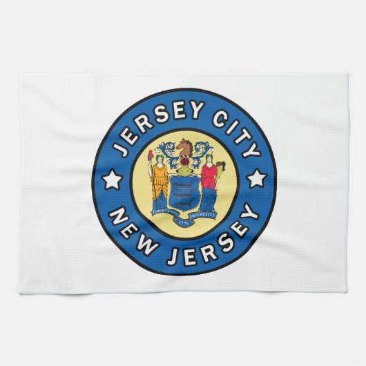 ジャージーシティニュージャージー キッチンタオル (横)