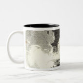 ジャージーシティーのデモンストレーション ツートーンマグカップ (左)