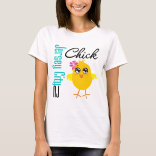 ジャージーシティーNJのひよこ Tシャツ