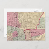 ジャージーシティ・ホボケン ポストカード (正面/裏面)