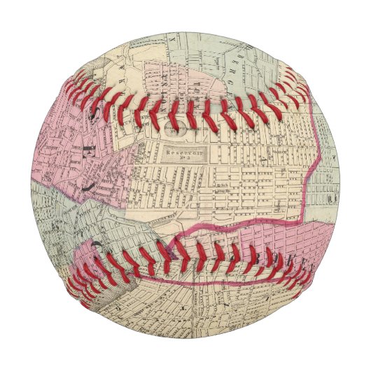 ジャージーシティ・ホボケン 野球ボール (正面)