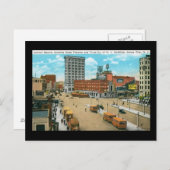 ジャージーシティNJヴィンテージ ポストカード (正面/裏面)