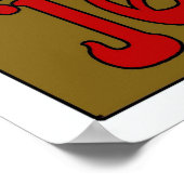 ジャージーショアアールデコヴィンテージ ポスター (角)