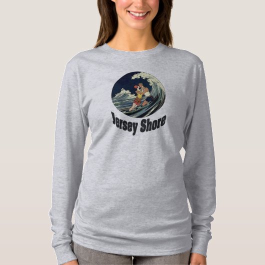 ジャージーショアウェーブラバーズ Tシャツ (正面)