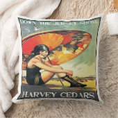 ジャージーショアハーベイシーダーズポスター装飾用クッション クッション (ブランケット)