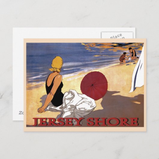 ジャージーショアビーチファミリーバス ポストカード (正面/裏面)