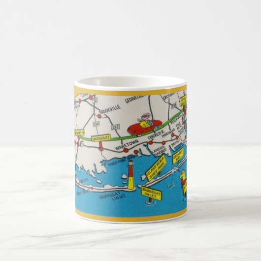 ジャージーショアマググ コーヒーマグカップ (中央)