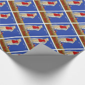 ジャージーショアヴィンテージギフト紙 ラッピングペーパー (角)