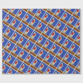 ジャージーショアヴィンテージギフト紙 ラッピングペーパー (フラット)