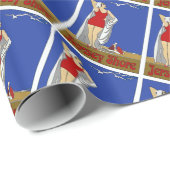 ジャージーショアヴィンテージギフト紙 ラッピングペーパー (ロールコーナー)