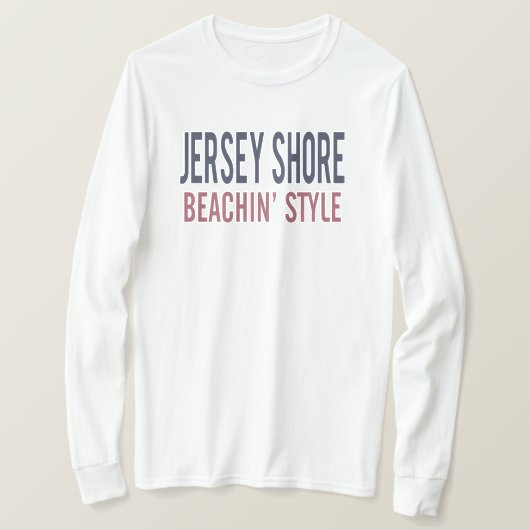 ジャージーショア ビーチスタイル Tシャツ (デザイン正面)