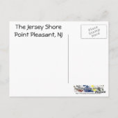 ジャージーショア – ボードウォーク – ヒマラヤ ポストカード (裏面)