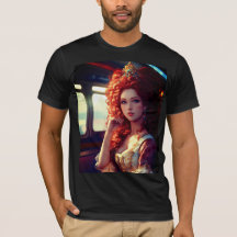 ジャージーショートスリーブTシャツUsaトレンド