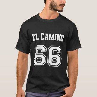 ジャージースタイルエルカミーノ66 1966オールドスクールマッスルC Tシャツ