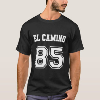 ジャージースタイルエルカミーノ85 1985オールドスクールマッスルC Tシャツ