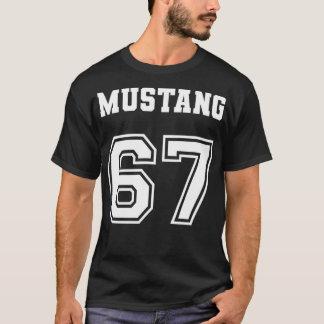 ジャージースタイルクラシックムスタン67 1967ホースエアプラン Tシャツ