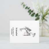 ジャージーデビルハガキ ポストカード (スタンド正面)