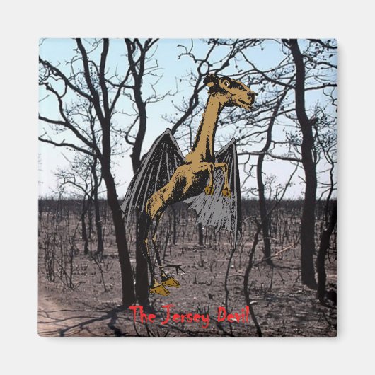 ジャージーデビルマグネット マグネット (正面)