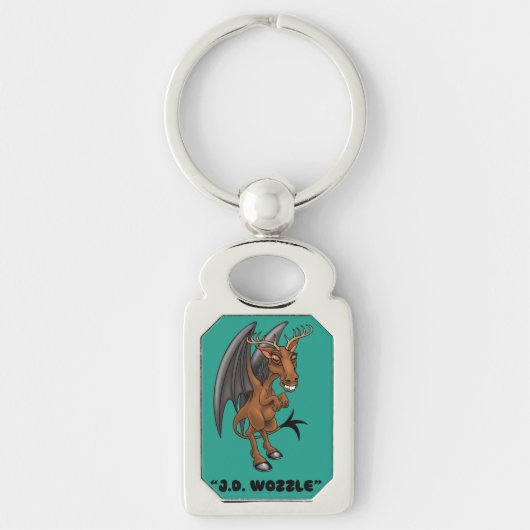 ジャージーデビル「J.D.Wozzle"クリプチド キーホルダー (正面)