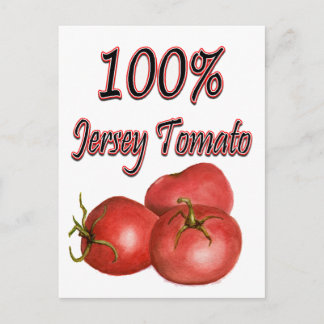 ジャージートマト100% ポストカード