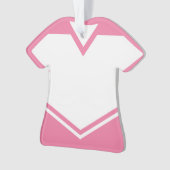 ジャージーネーム番号オーナメントテンプレート、サッカー オーナメント (正面)