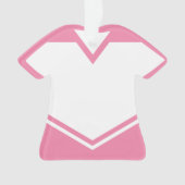 ジャージーネーム番号オーナメントテンプレート、サッカー オーナメント (正面)