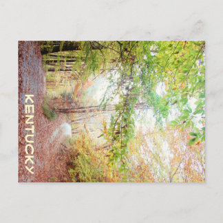 ジャージーファウンで移動の少ない道路 ポストカード