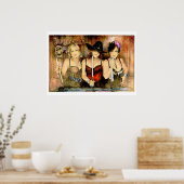 ジャージーリリー ポスター (キッチン)