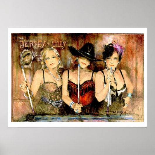 ジャージーリリー ポスター (正面)