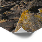 ジャージー州のRocks and Corbiereライトハウス ポスター (角)