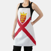 ジャージー州旗 エプロン (インサイチュ)