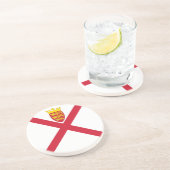 ジャージー州旗 コースター (側面)