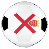 ジャージー州旗 サッカーボール (回転)